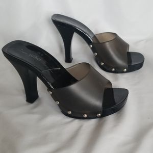 Candies sexy slip on heel slides